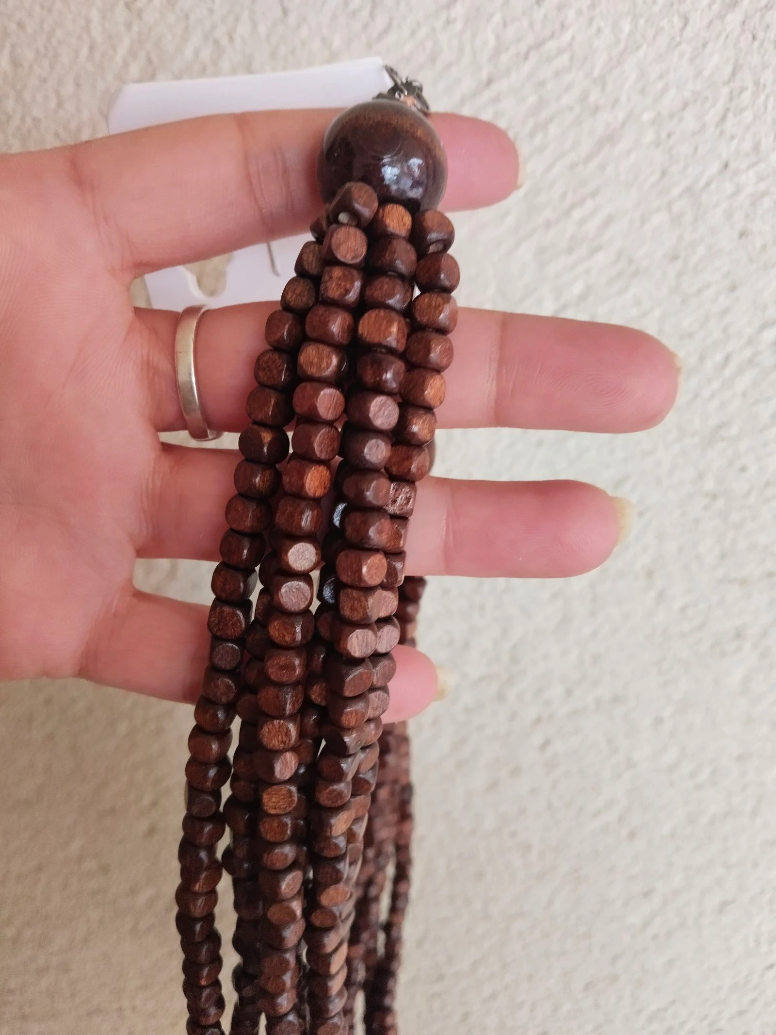 Houten kralenketting – photo 2